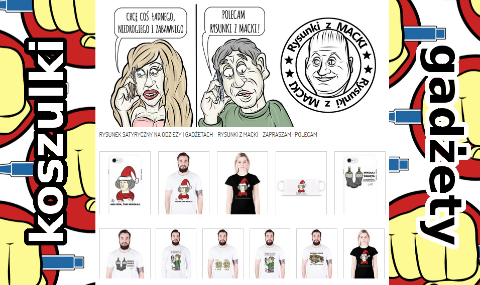 Śmieszne koszulki, śmieszne gadżety