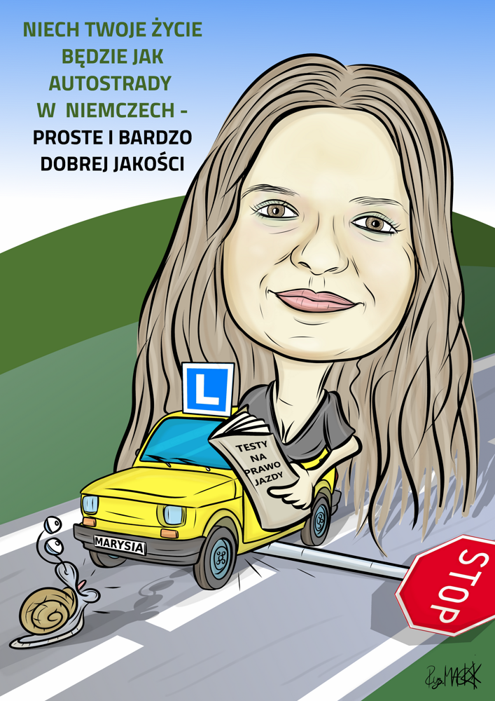 Karykatura urodzinowa