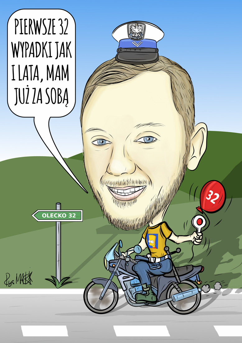 Karykatura urodzinowa