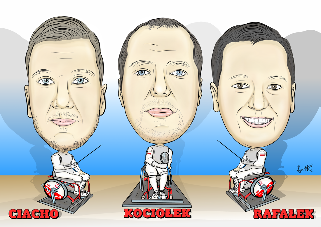 Karykatura dla sportowców