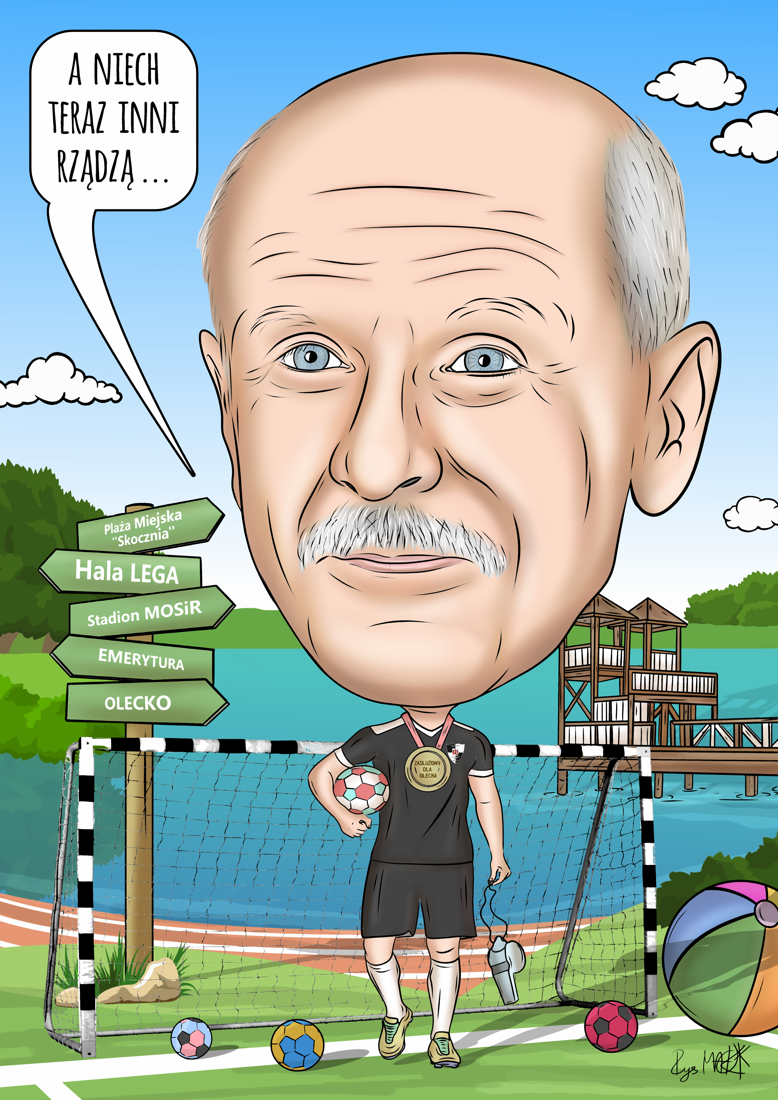 Karykatura na emeryturę