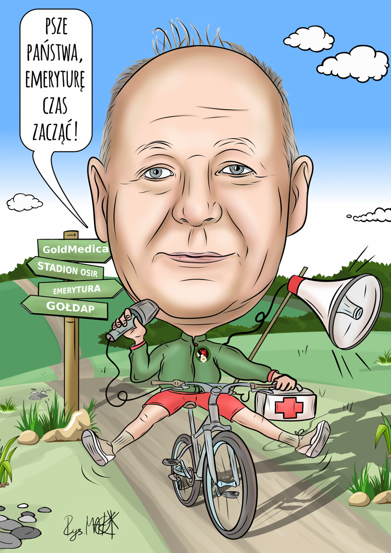 Karykatura dla komentatora