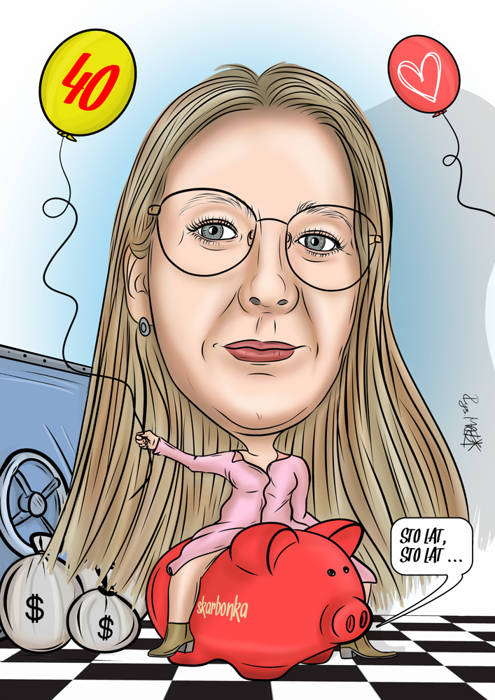 Karykatura urodzinowa