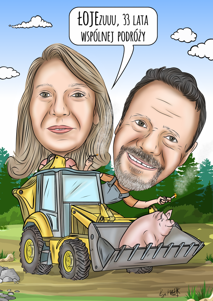 Karykatura na rocznicę