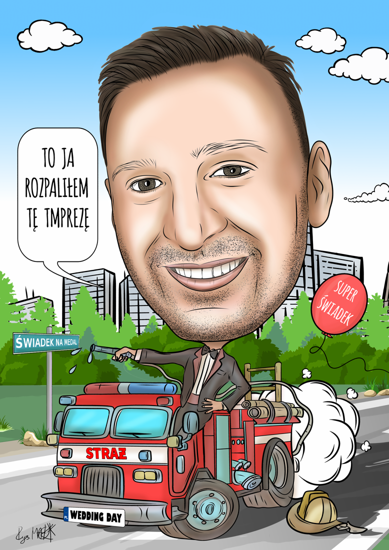 Karykatura dla świadka