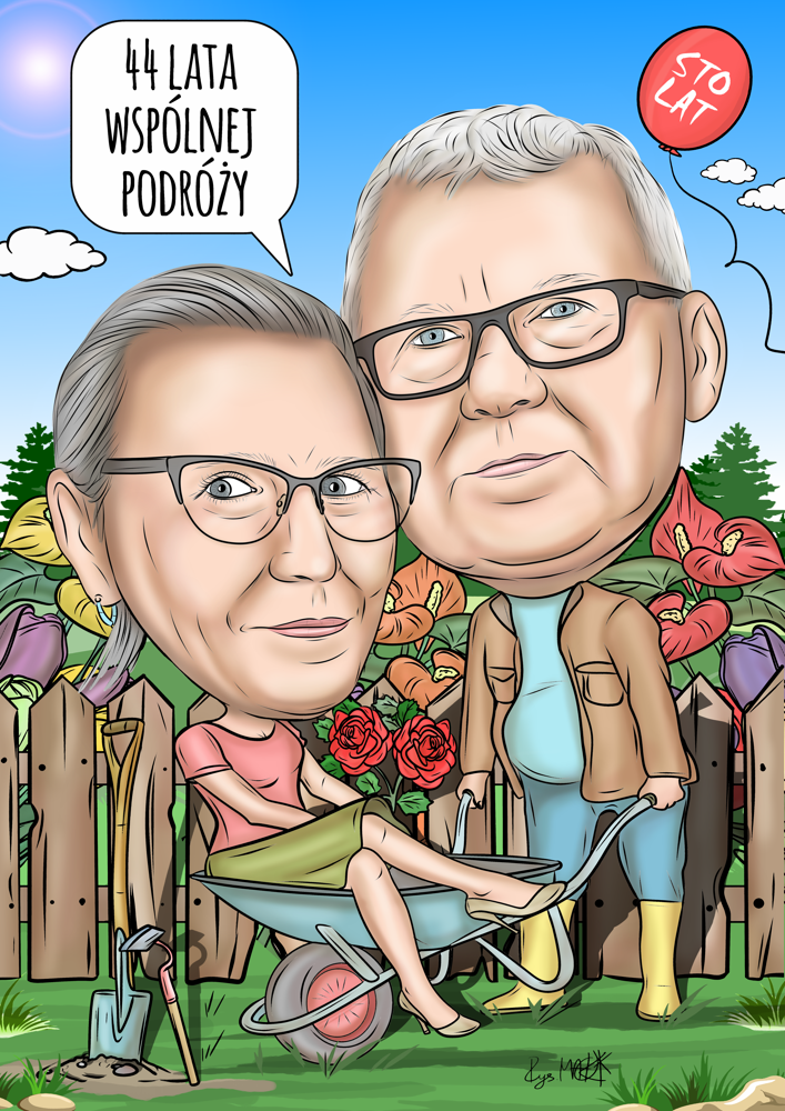 Karykatura na rocznicę