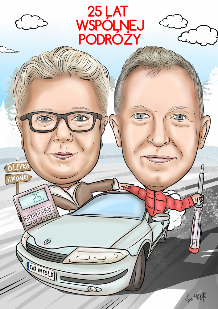 Karykatura na rocznicę