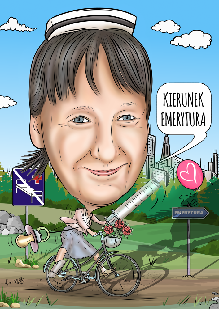 Karykatura na emeryturę