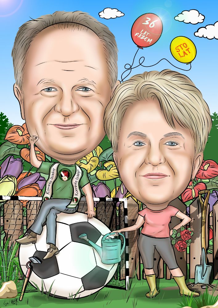 Karykatura na rocznicę