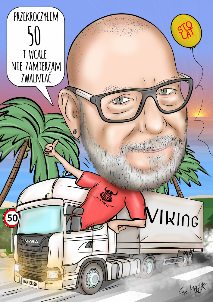 Karykatura dla „Wikinga”