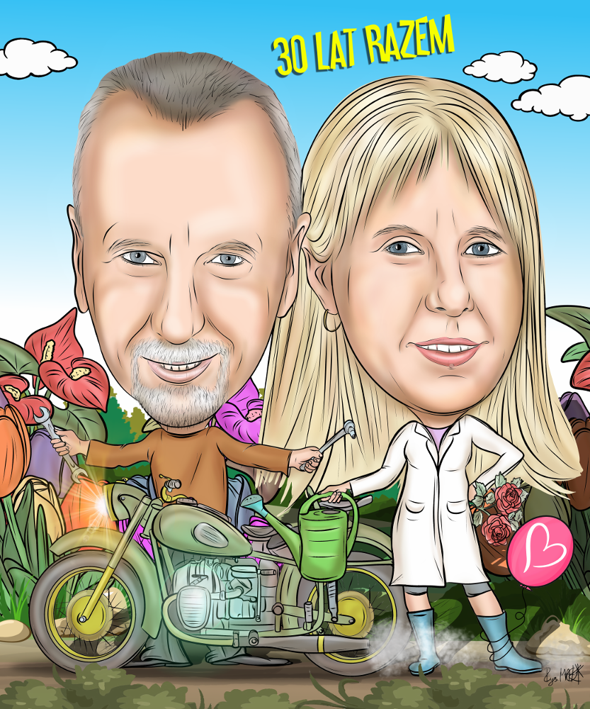 Karykatura na rocznicę