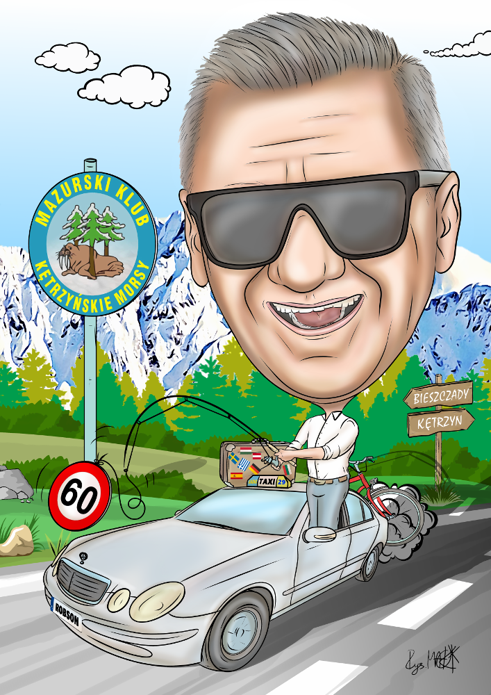 Karykatura na 60-kę