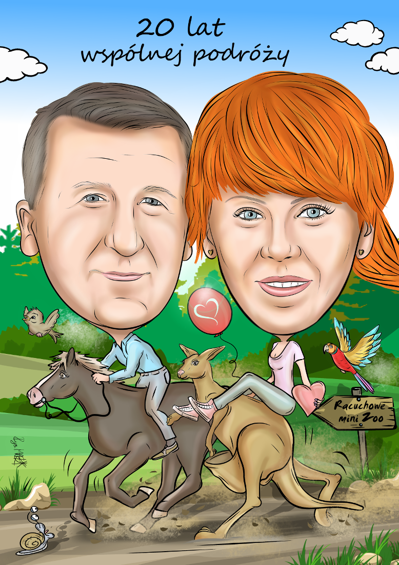 Karykatura na rocznicę