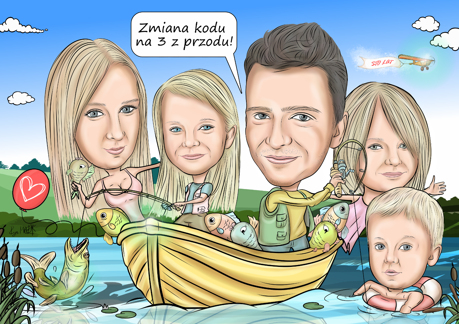 Karykatura wieloosobowa