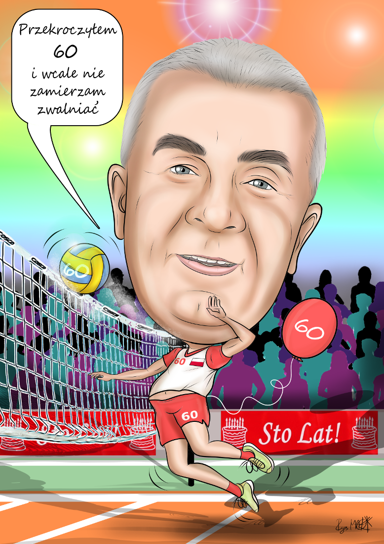 Karykatura na urodziny