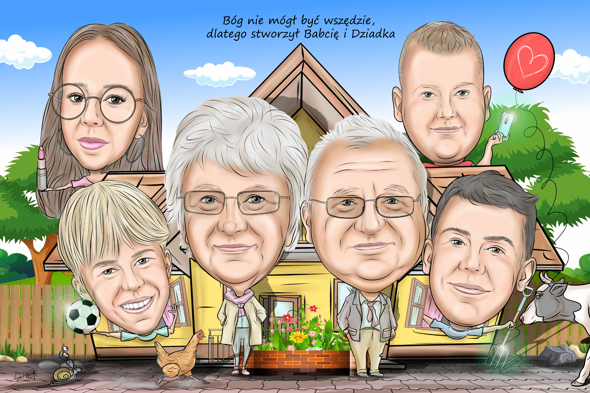 Karykatura wieloosobowa