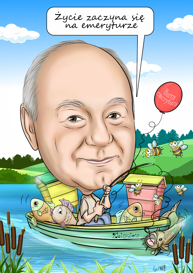 Karykatura emerytalna