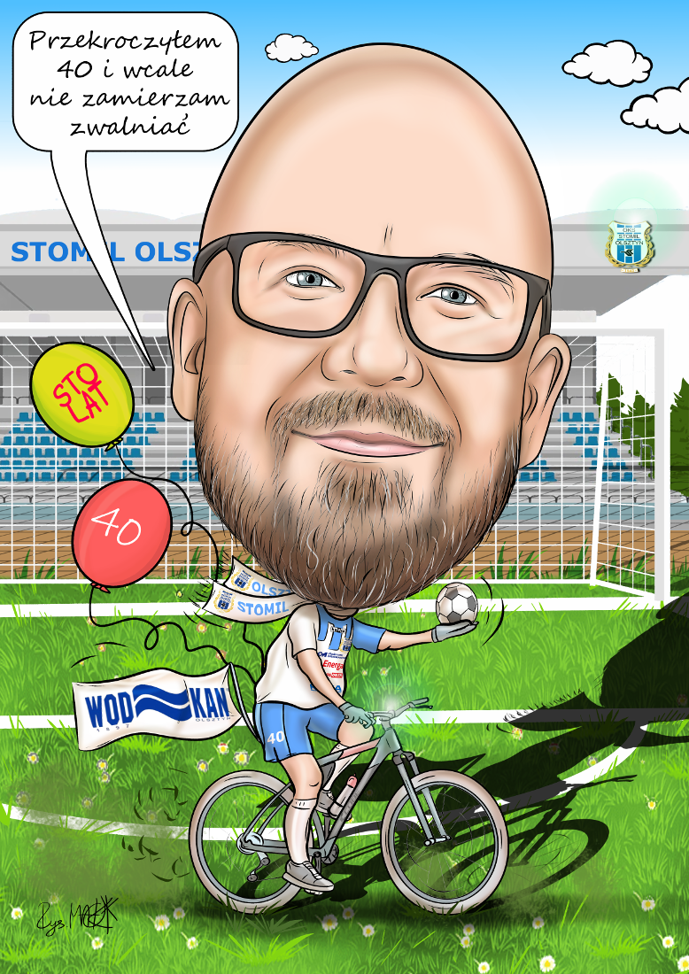 Karykatura urodzinowa