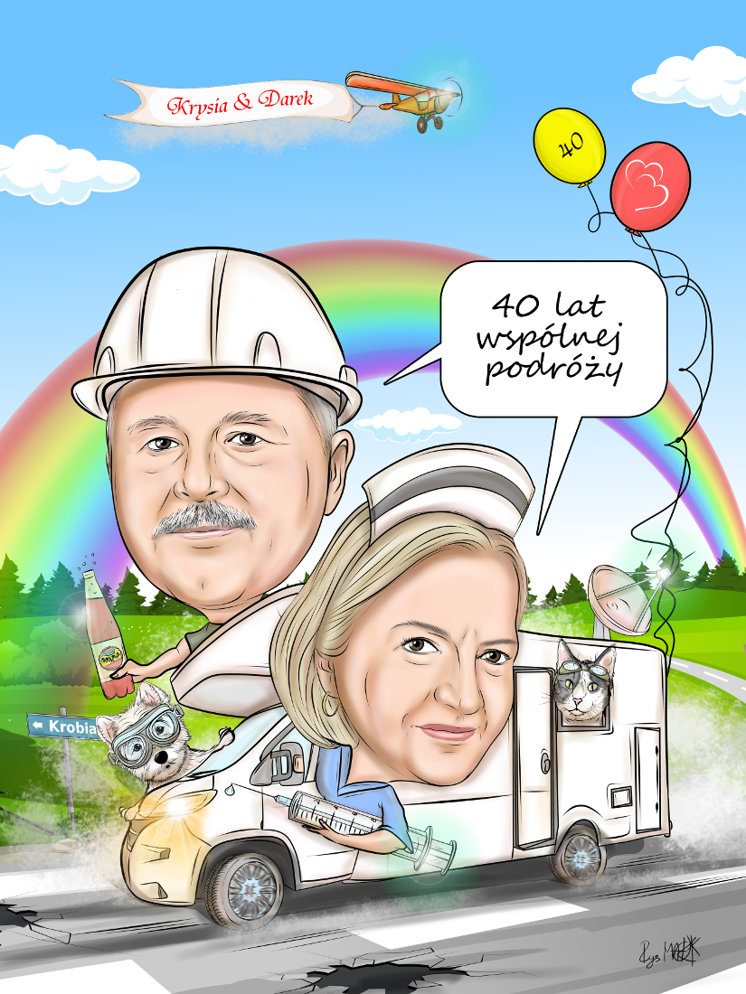 Karykatura na rocznicę