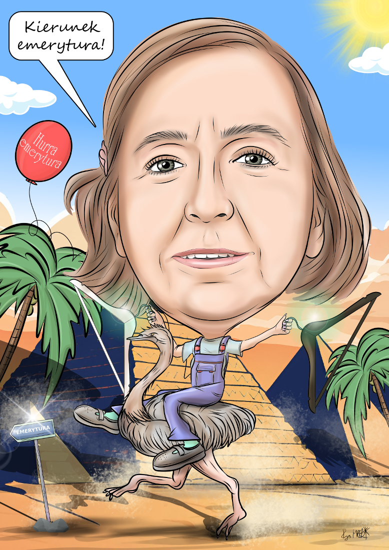 Karykatura emerytalna