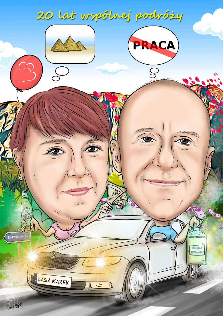 Karykatura na rocznicę