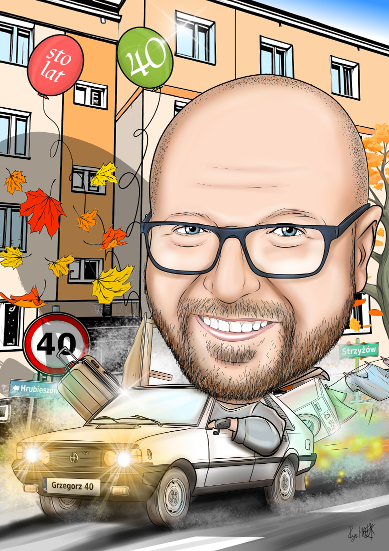 Karykatura urodziowa