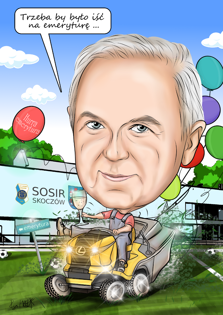 Karykatura emerytalna :)