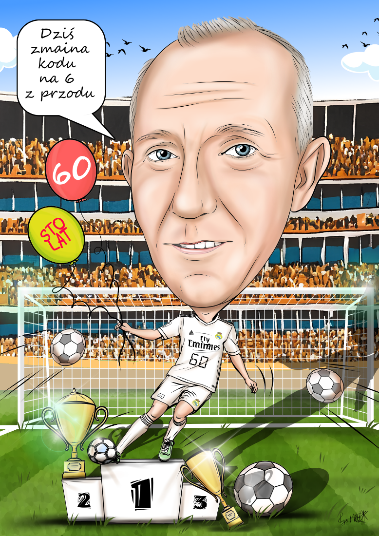 Karykatura urodzinowa