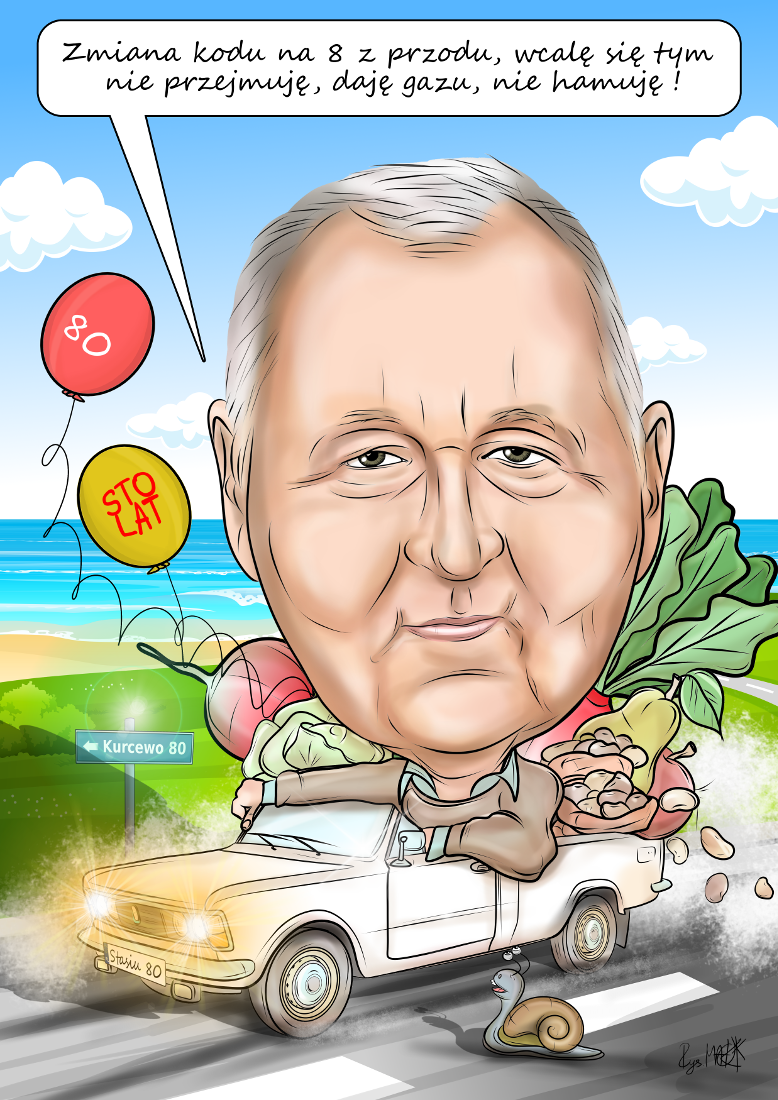 Karykatura urodzinowa