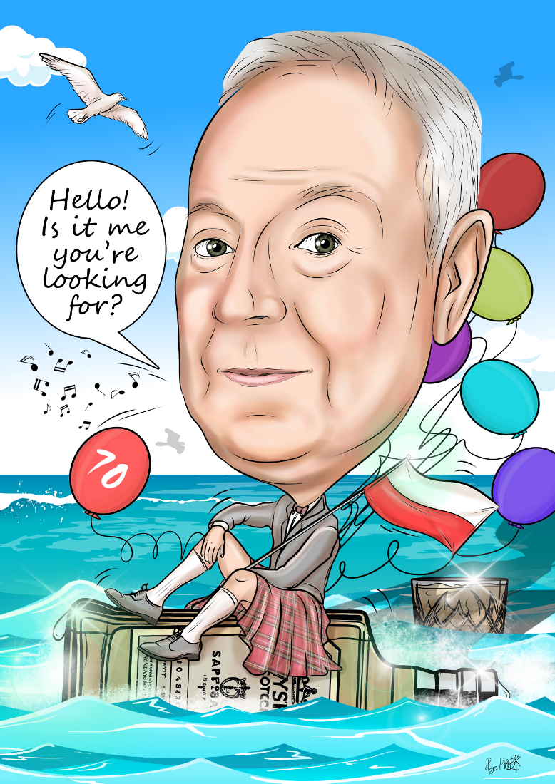 Karykatura na urodziny