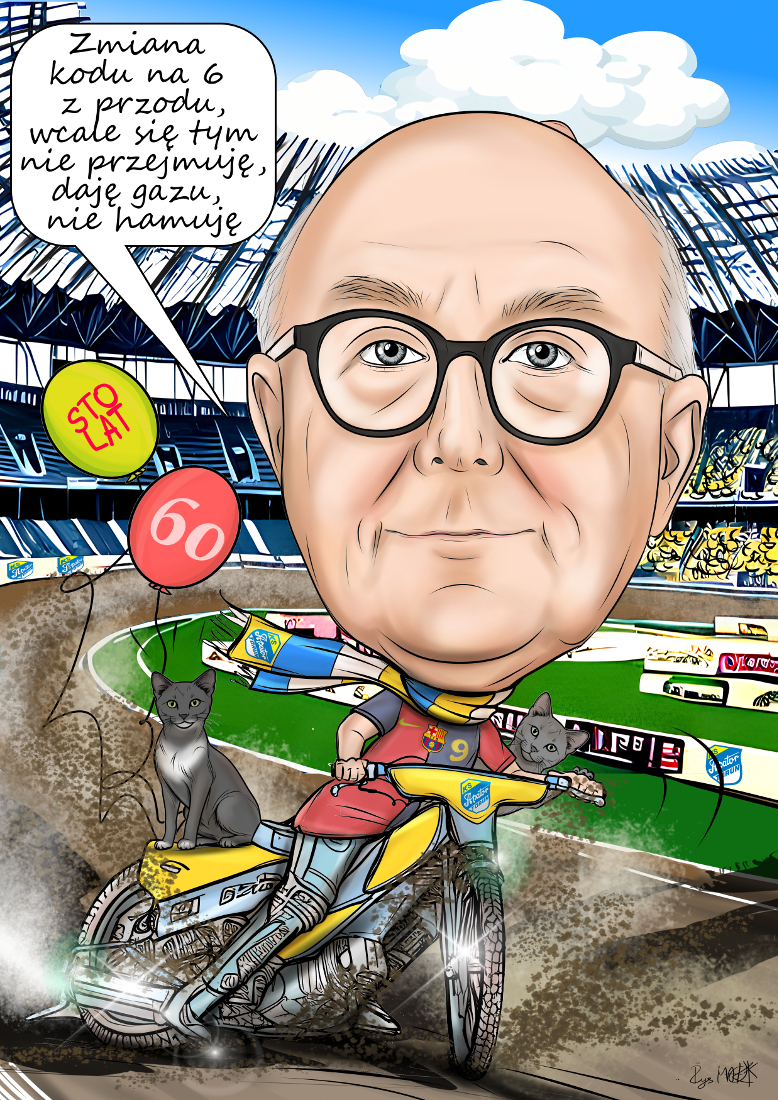 Karykatura urodzinowa