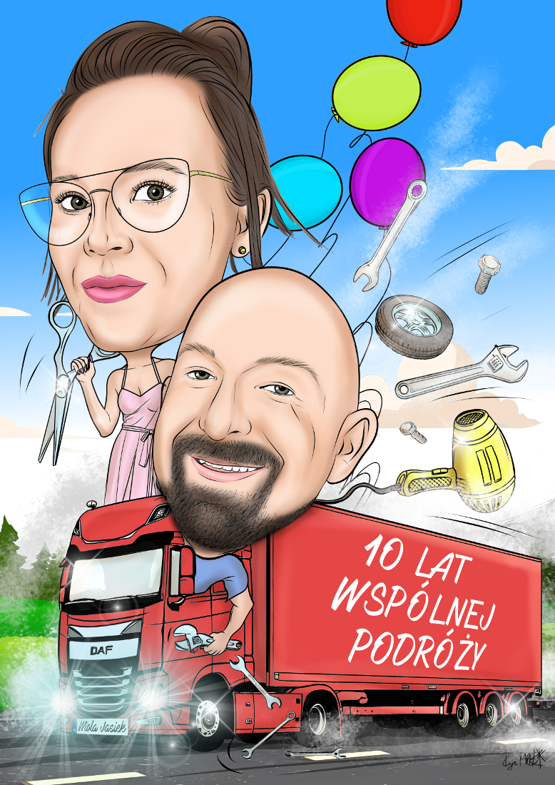 Karykatura na rocznicę