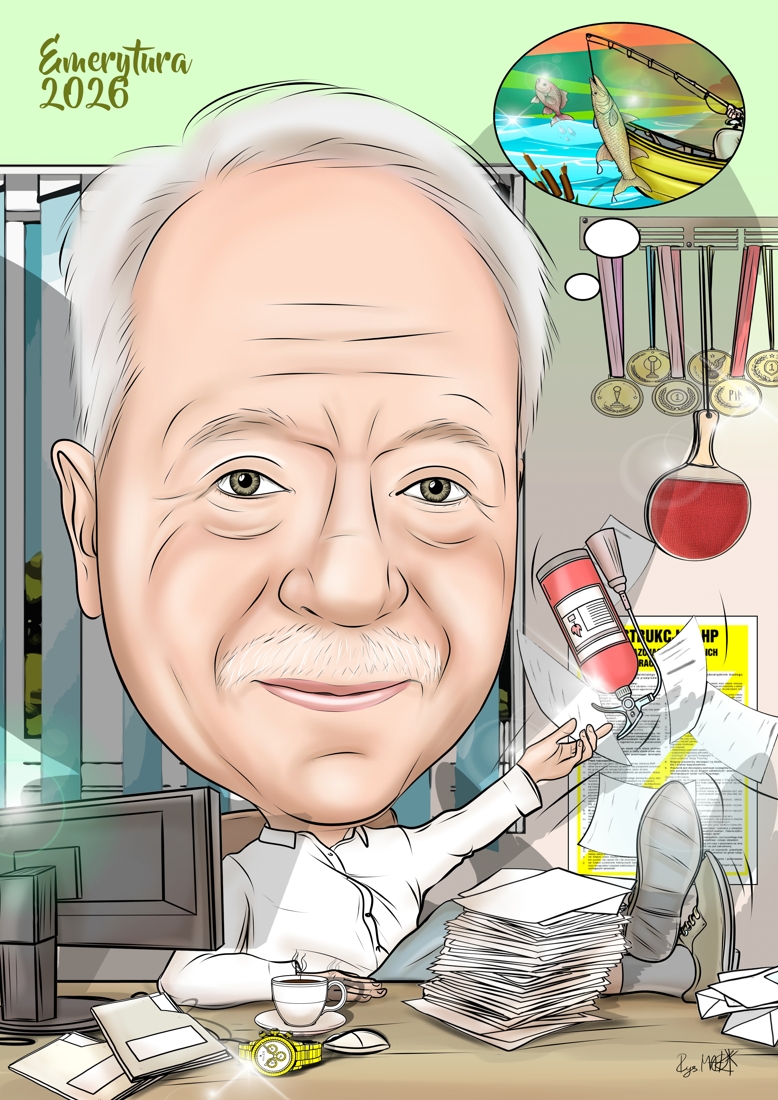 Karykatura emerytalna